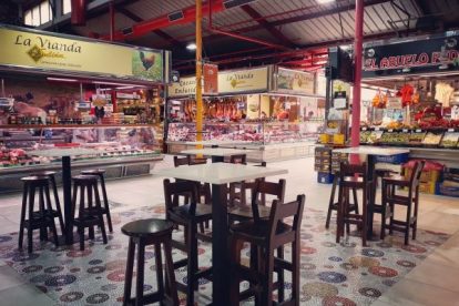 Interior del Mercado de La Paz